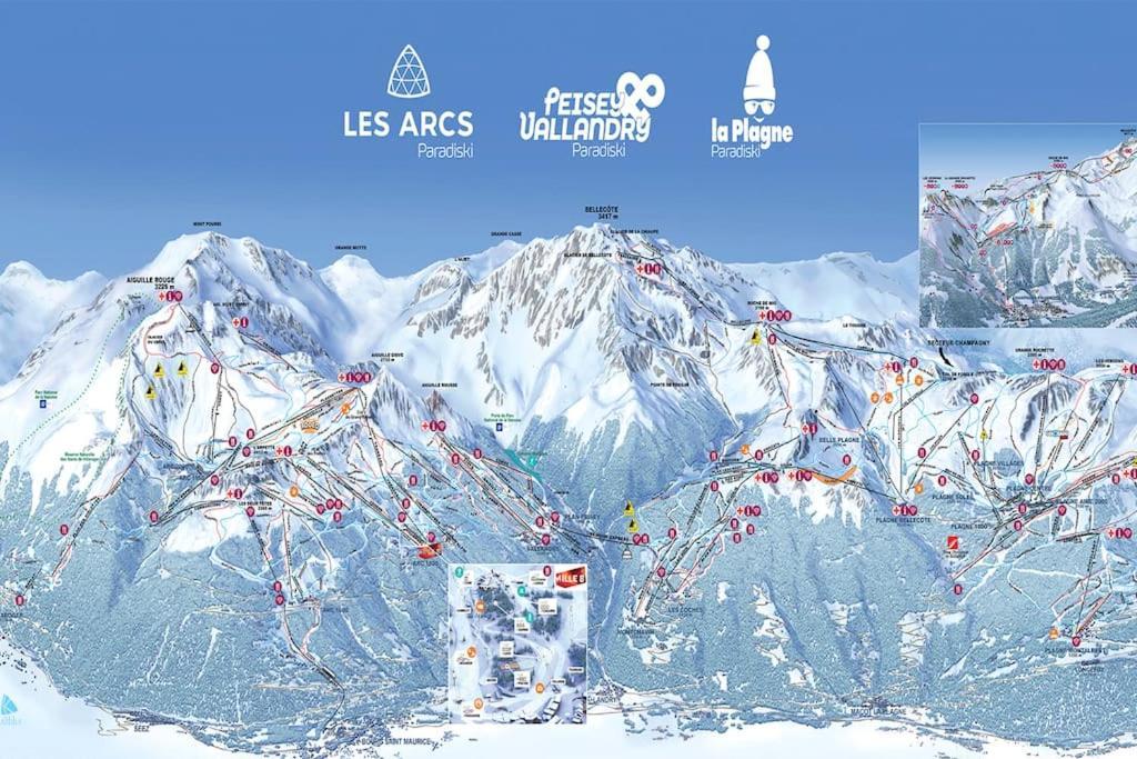 Residence Le Rami, Appartement 5 Personnes Ski Au Pied La Plagne Eksteriør billede